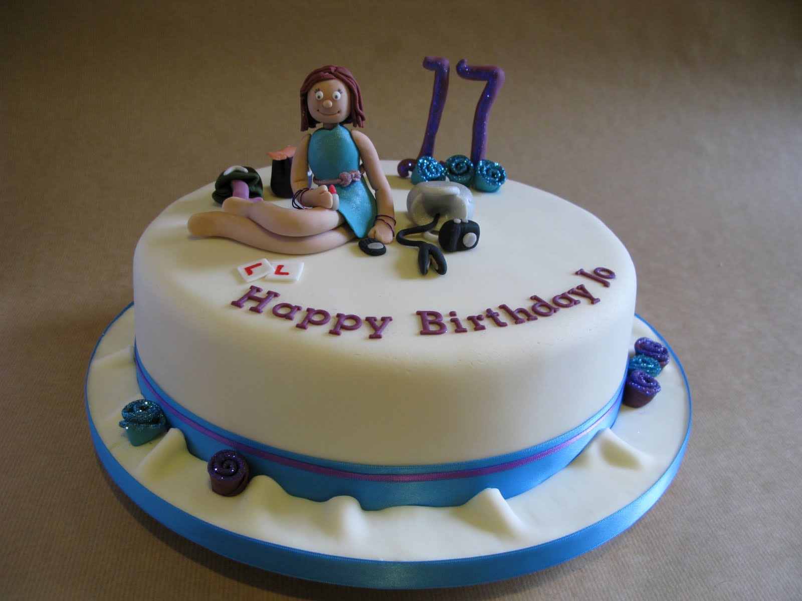 Happy 17th Birthday Cake