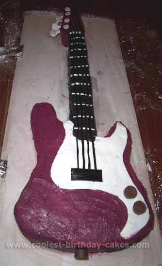 Happy Birthday Cake Bass Guitar Happy Birthday Cake Bass Guitar