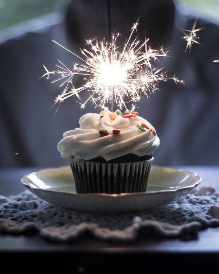 Happy Birthday Cupcake Sparkler Happy Birthday Cupcake Sparkler