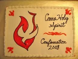 Holy Spirit Confirmation Cake Holy Spirit Confirmation Cake