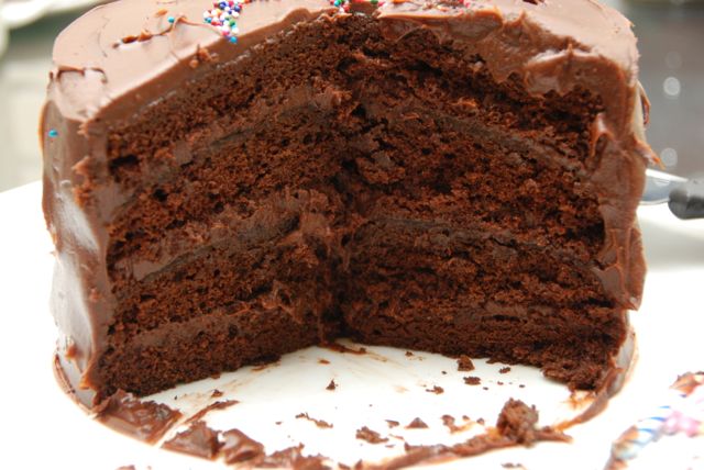 Homemade Chocolate Cake