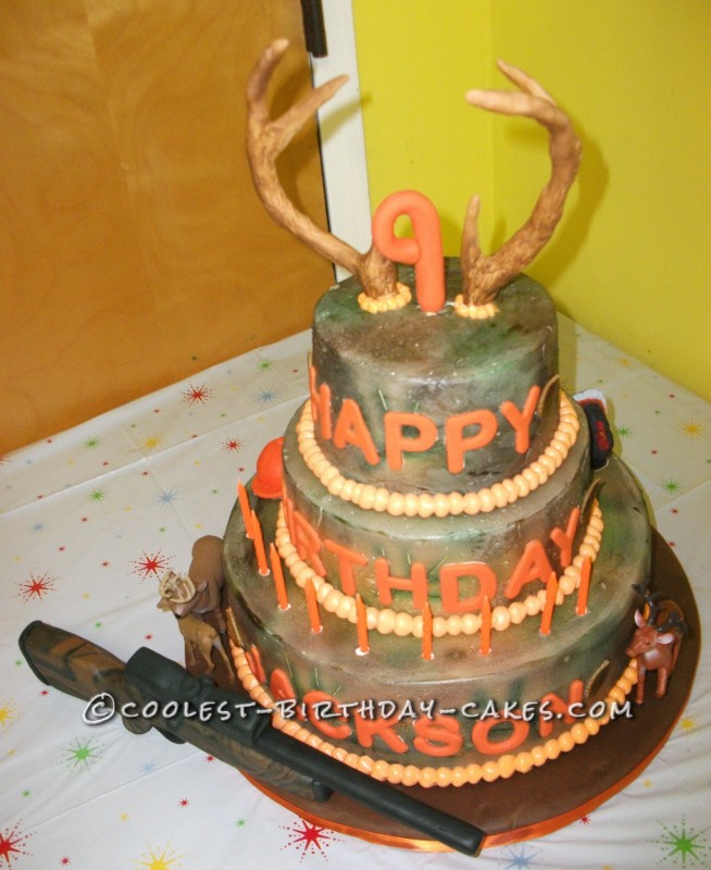 Hunting Camo Birthday Cake Ideas