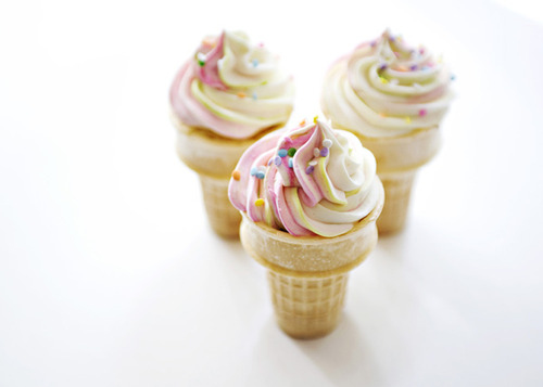 Ice Cream Cone Cupcakes