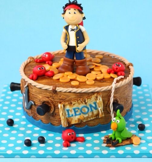 Jake and Never Land Pirates Cake Jake and Never Land Pirates Cake