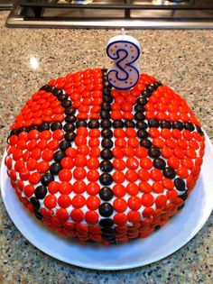 Kit Kat Birthday Cake Basketball