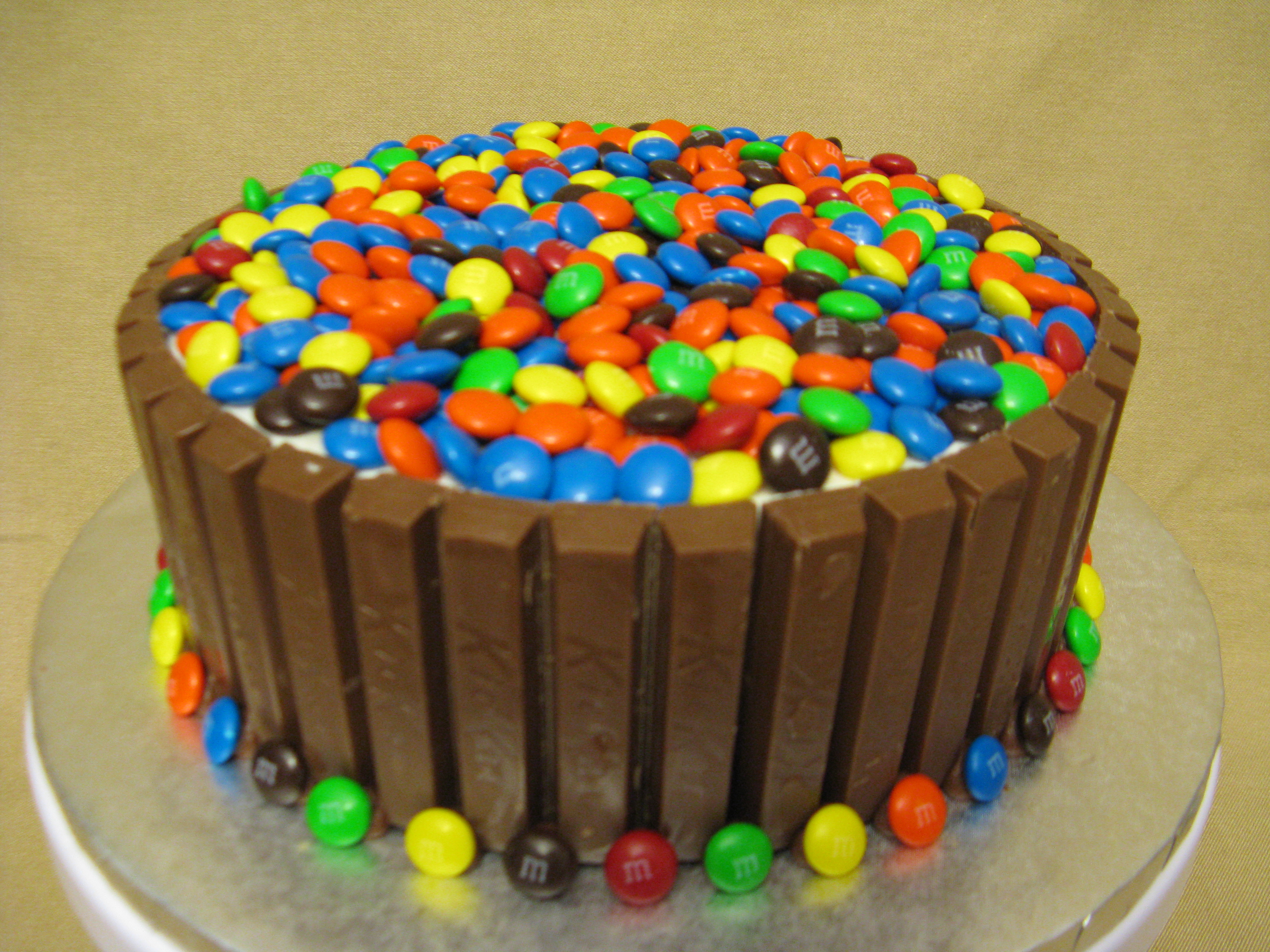 Kit Kat Cake with Basket Kit Kat Cake with Basket
