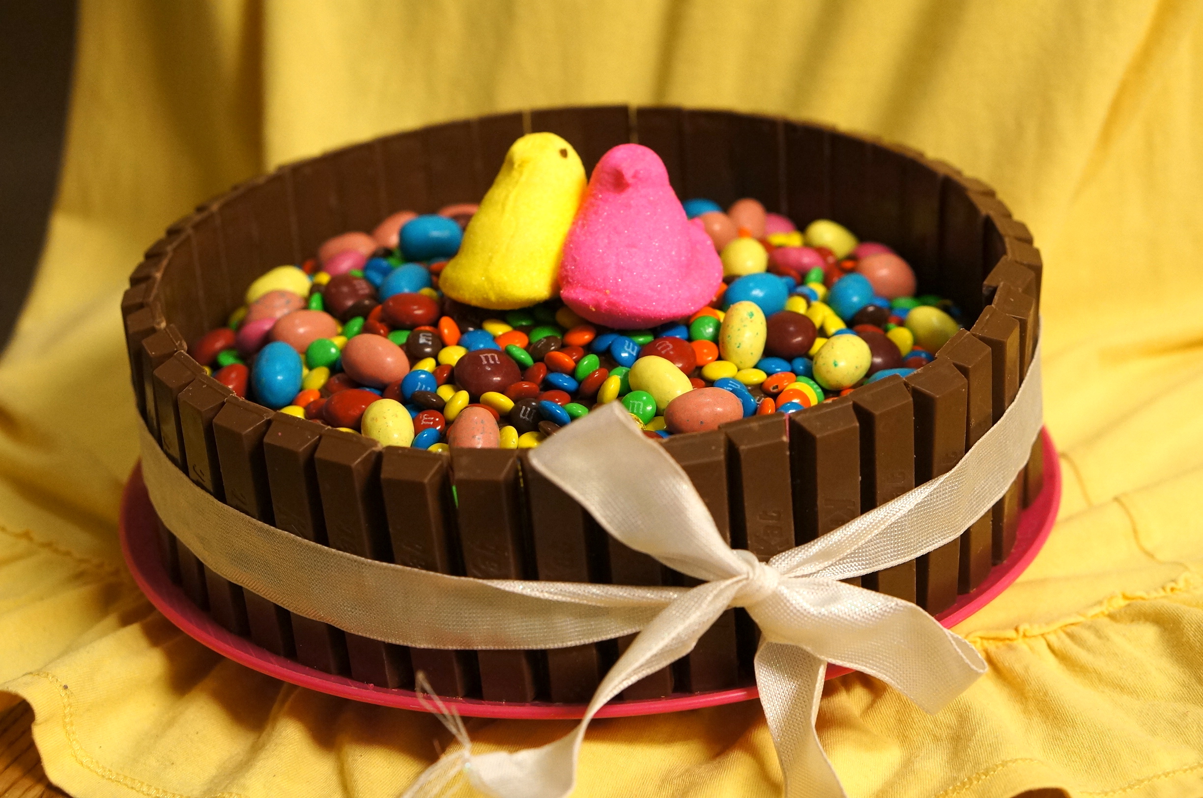 Kit Kat Easter Cake