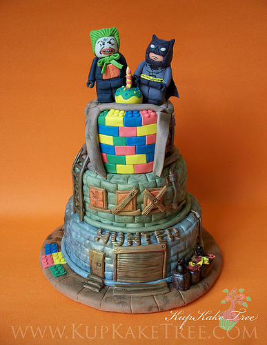 LEGO Batman Joker Cake