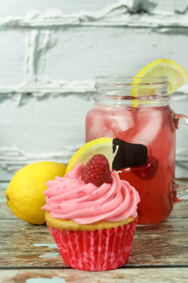 Lemon Raspberry Cupcake Recipe