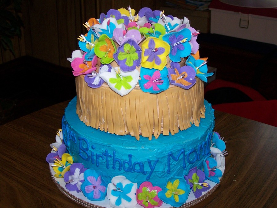 Luau Cake Buttercream