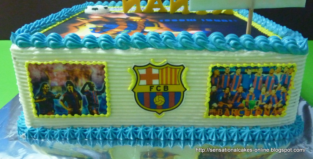 Messi Birthday Cake