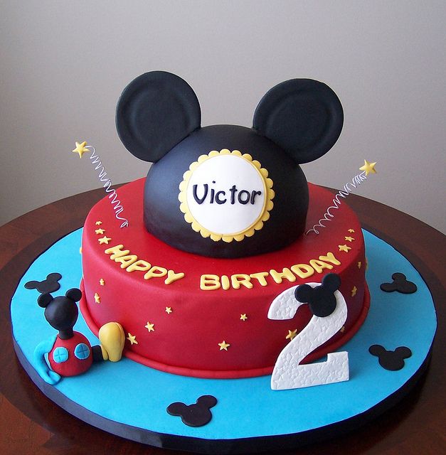 Mickey Mouse Cake