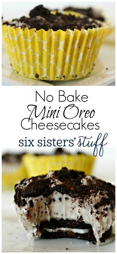 Mini Oreo Cheesecake Cupcakes Recipe Mini Oreo Cheesecake Cupcakes Recipe