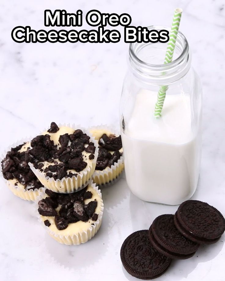 Mini Oreo Cheesecakes Recipe