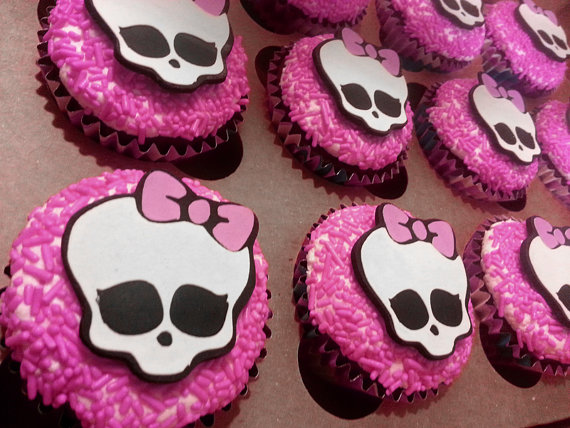 Monster High Cupcake Toppers Monster High Cupcake Toppers