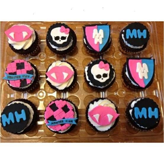 Monster High Cupcakes Monster High Cupcakes