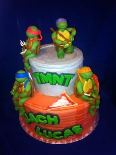 Mutant Ninja Turtles Cake Mutant Ninja Turtles Cake