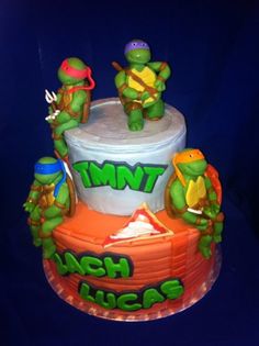 Mutant Ninja Turtles Cake