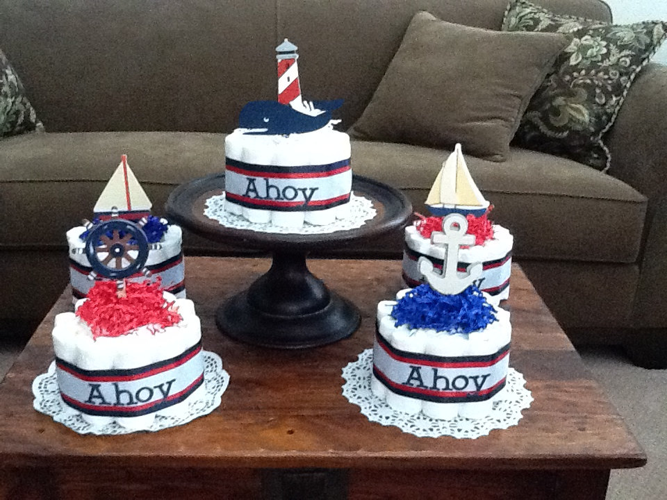 Nautical Boy Baby Shower Centerpieces Ideas Nautical Boy Baby Shower Centerpieces Ideas