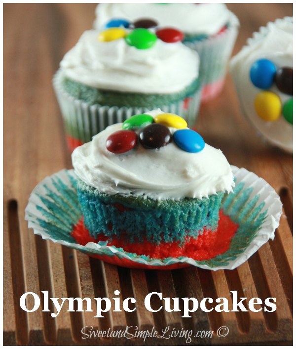 Olympic Cupcakes