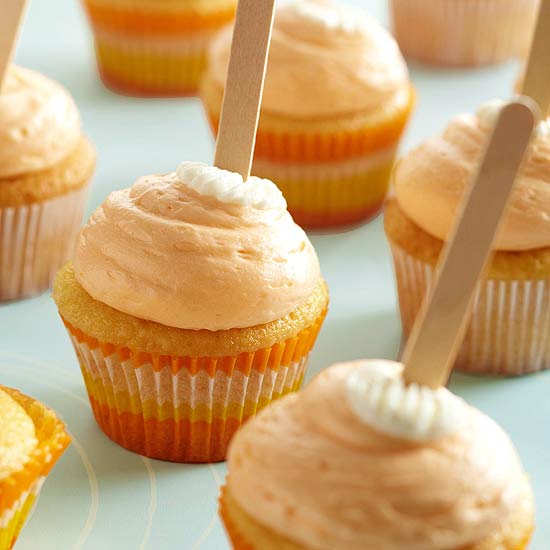 Orange Cream Pop Cupcakes Recipe