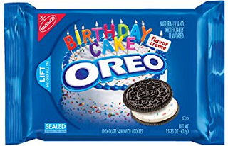 Oreo Birthday Cookies