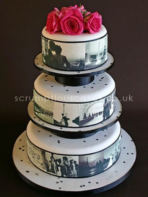 Paris Edible Cake Topper