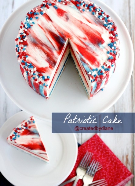 Patriotic Cake Recipe