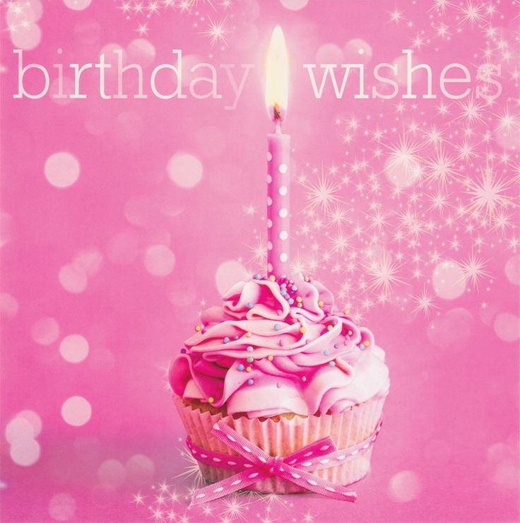Pink Happy Birthday Wishes