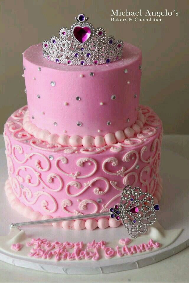 Pink Princess Birthday Cake Ideas