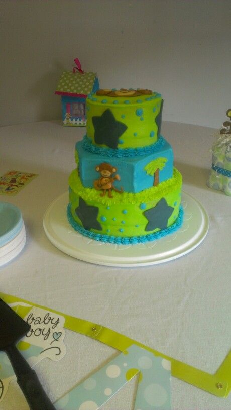 Pinterest Monkey Baby Shower Cakes