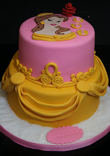 Princess Belle Cake Ideas Princess Belle Cake Ideas