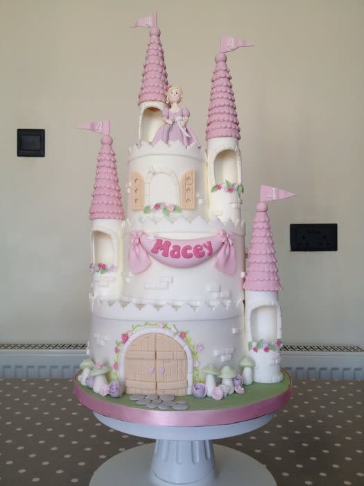 Princess Castle Cake