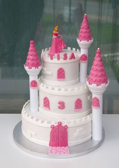 Princess Castle Cake