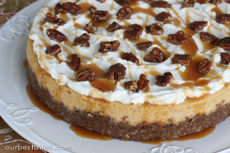 Pumpkin Cheesecake with Pecans Pumpkin Cheesecake with Pecans