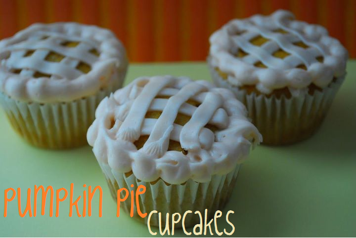 Pumpkin Pie Cupcakes