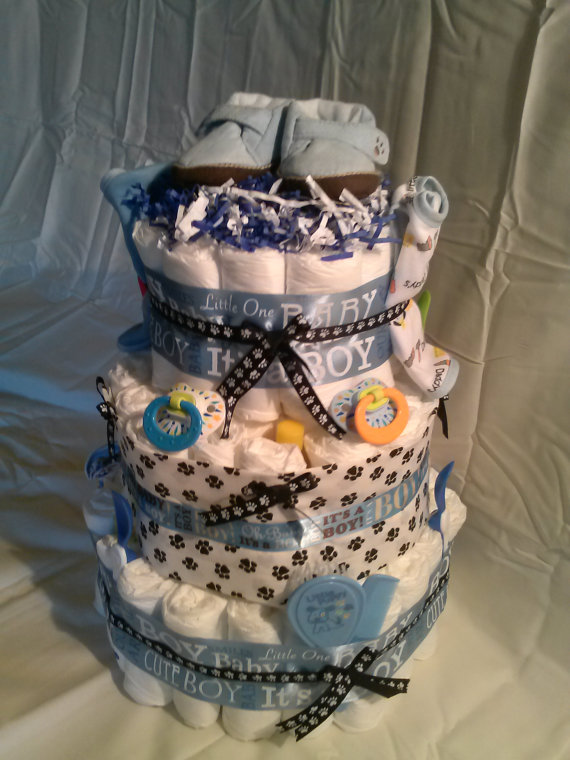 10 Photos of Computer IT S A Boy Themed Diaper Cakes 10 Photos of Computer IT S A Boy Themed Diaper Cakes