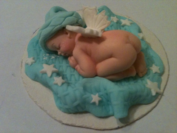 Real Looking Baby Shower Cakes