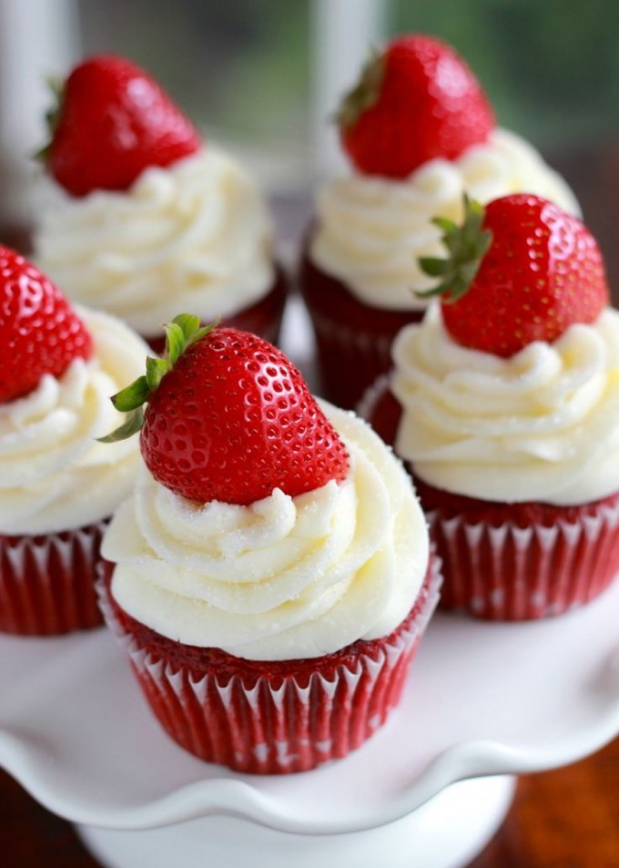 Red Velvet Valentine Cupcakes Ideas