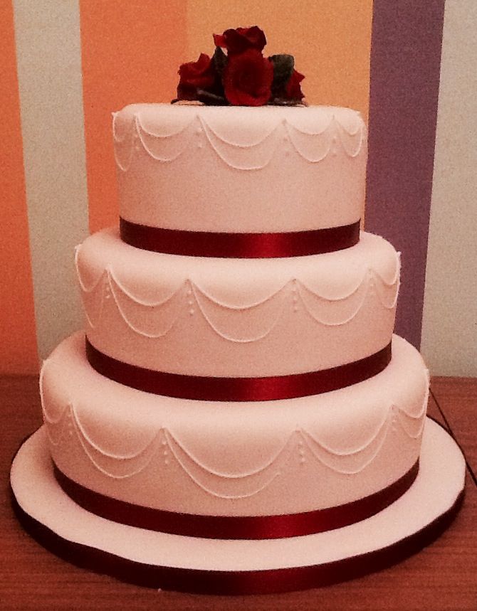 Simple 3 Tier Wedding Cakes