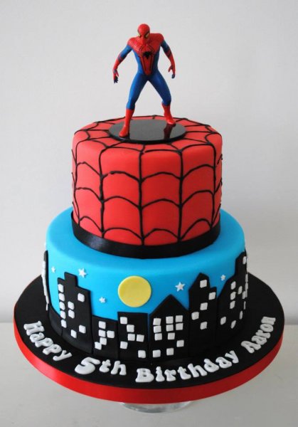 Spider-Man Birthday Cake Ideas