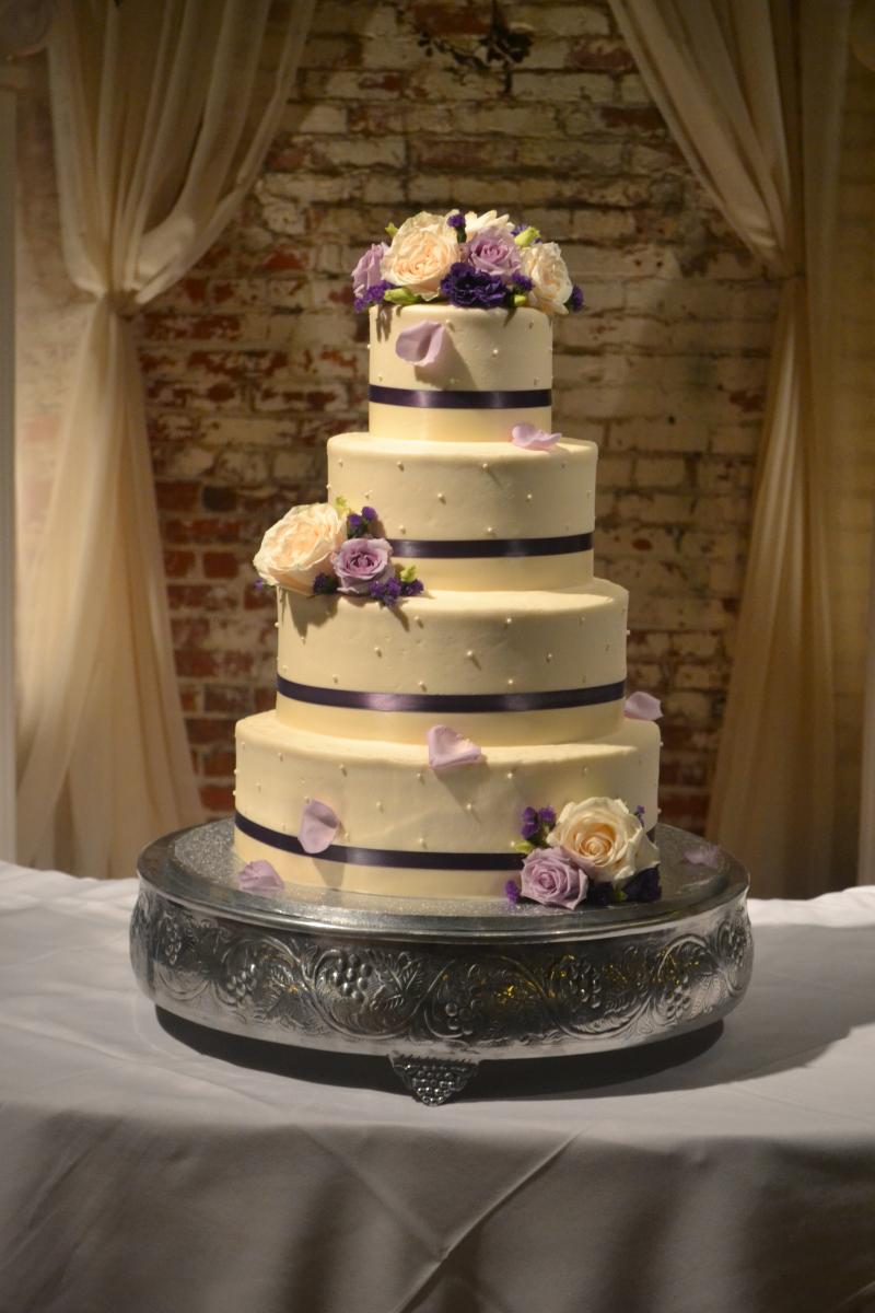 Stacked Wedding Cake Tier Sizes