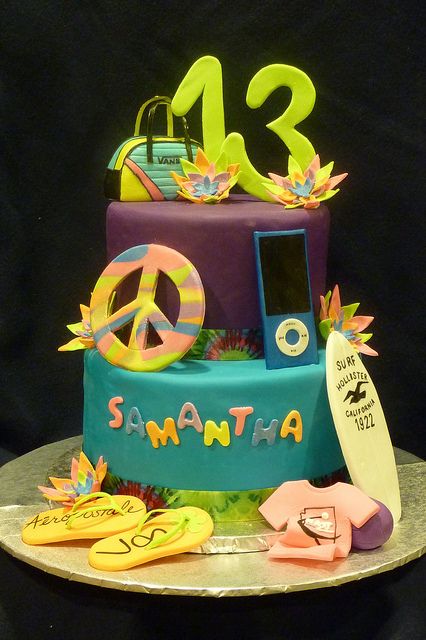 Teen Girl 13th Birthday Cake Ideas