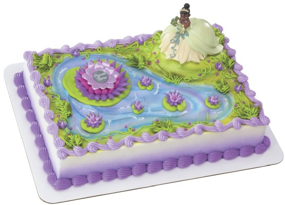 The Princess and Frog Cake Decorations