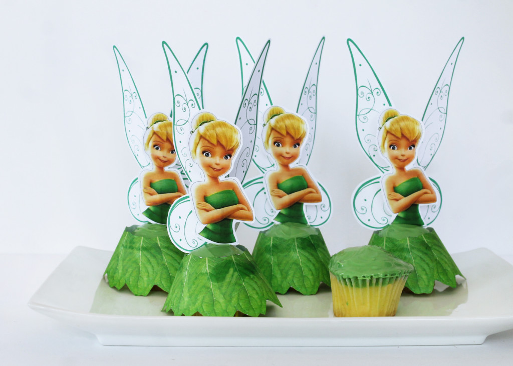 Tinkerbell Cupcake Printables