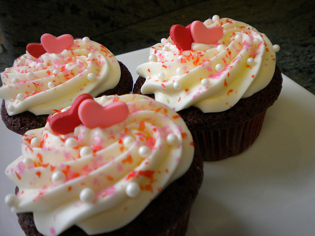 Valentine's Day Cupcake Decorations