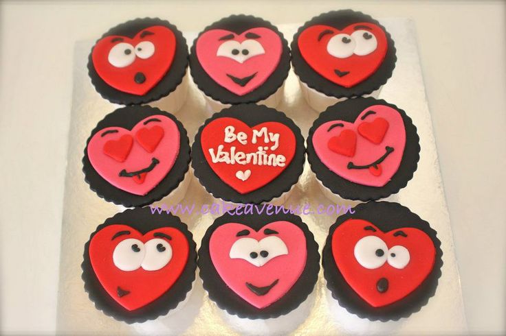 Valentine's Day Cupcakes Valentine's Day Cupcakes