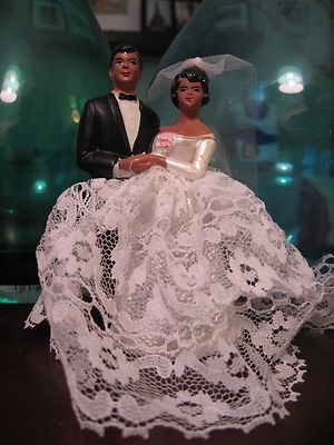 Vintage Wedding Cake Topper