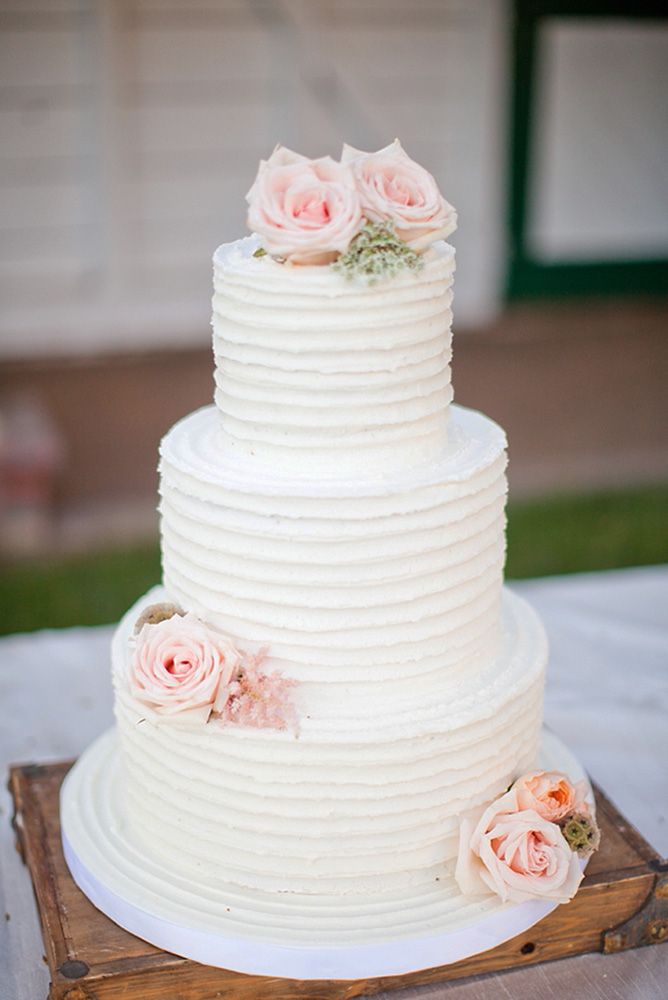 7 Photos of Simple Classic Wedding Cakes Buttercream 7 Photos of Simple Classic Wedding Cakes Buttercream
