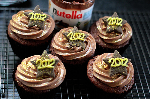 2012 New Year's Cupcakes